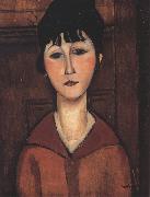 Amedeo Modigliani Ritratto di ragazza or Portrait of a young Woman (mk39) Germany oil painting artist